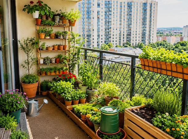 How to Create a Balcony Garden in an Apartment