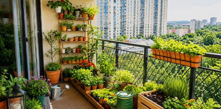 How to Create a Balcony Garden in an Apartment