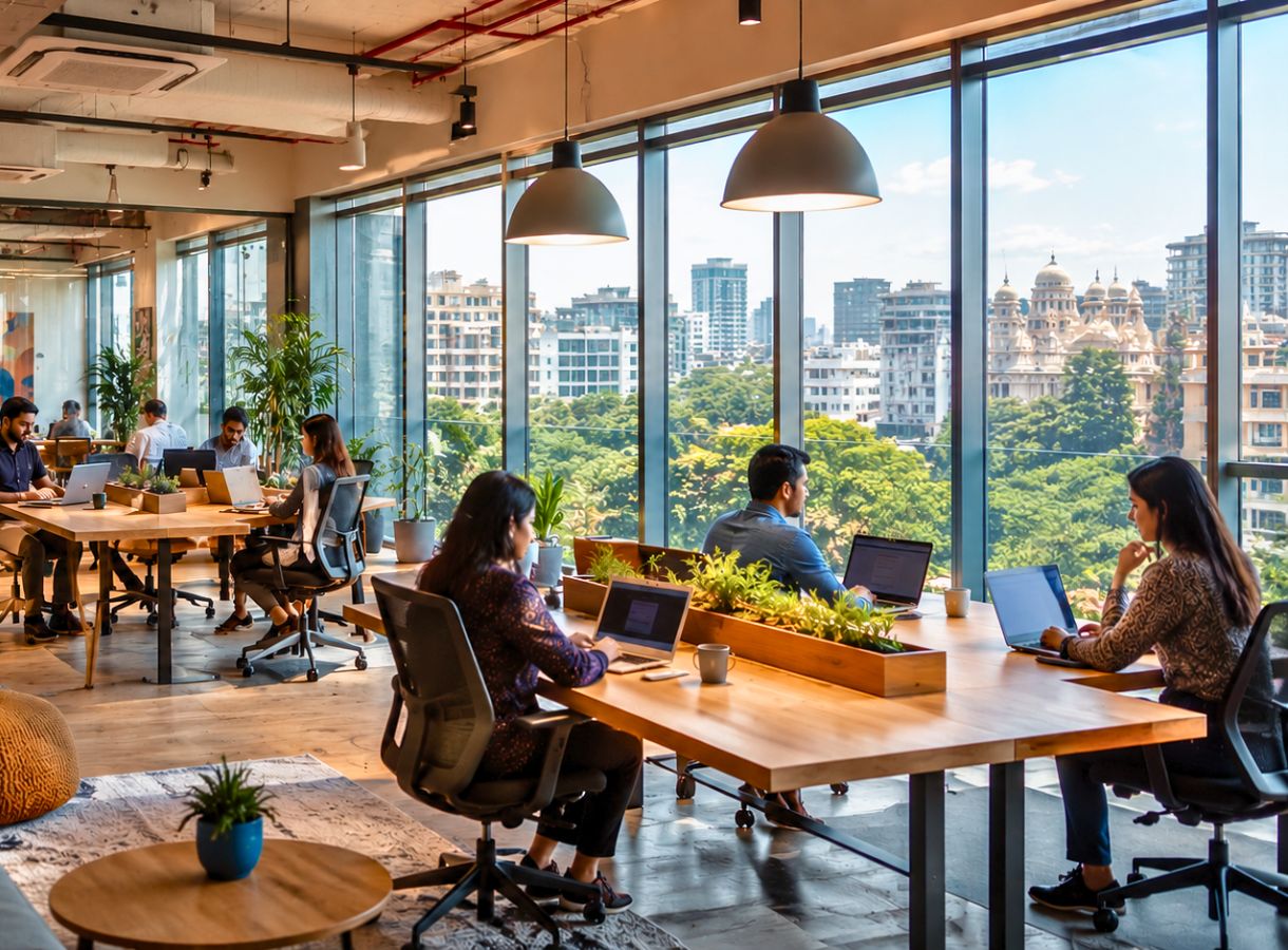 Flexible Workspaces Dominate India Office Space Demand