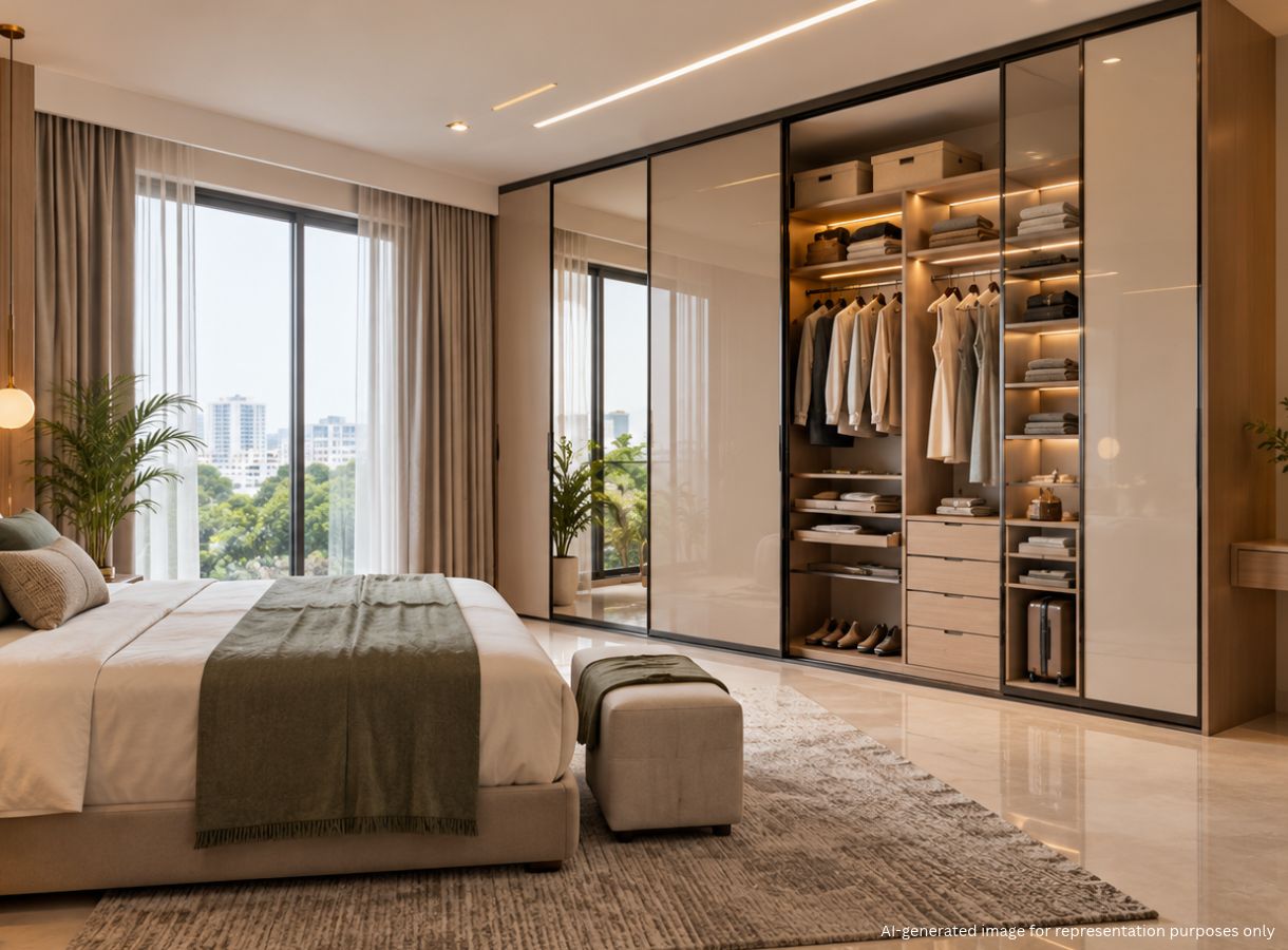 Smart Wardrobe Storage Ideas for Small and Large Bedrooms