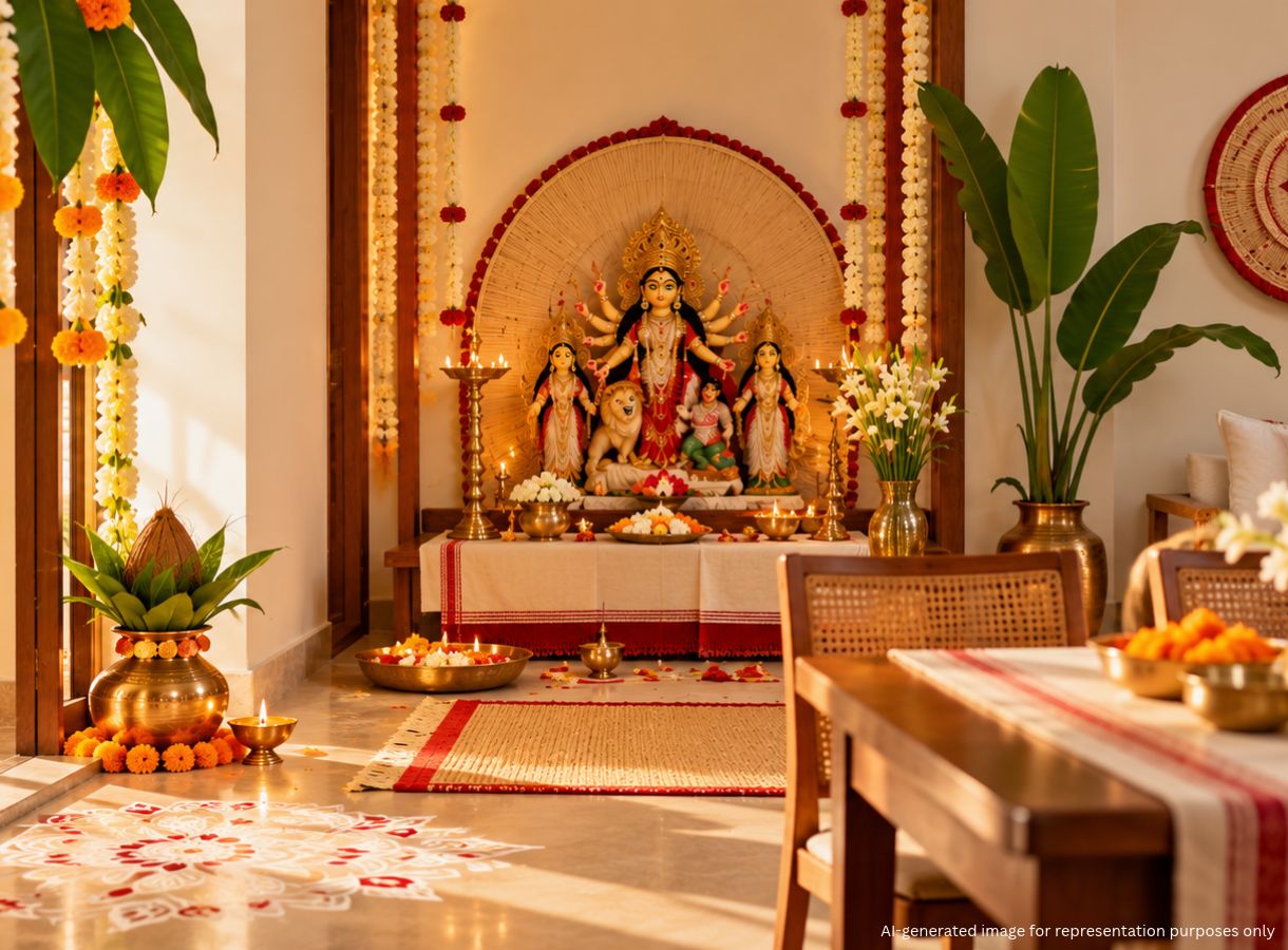 Simple Durga Puja Decor Ideas for Every Home