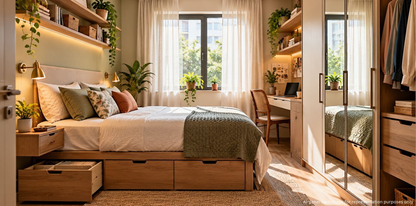 Small Bedroom Design: Smart Ways to Maximise Space